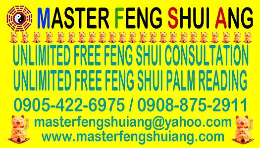 MASTER FENG SHUI ANG OFFERS FREE CONSULTATION AND FREE FORTUNE TELLING
